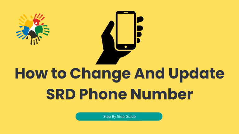 Change And Update SRD Phone Number